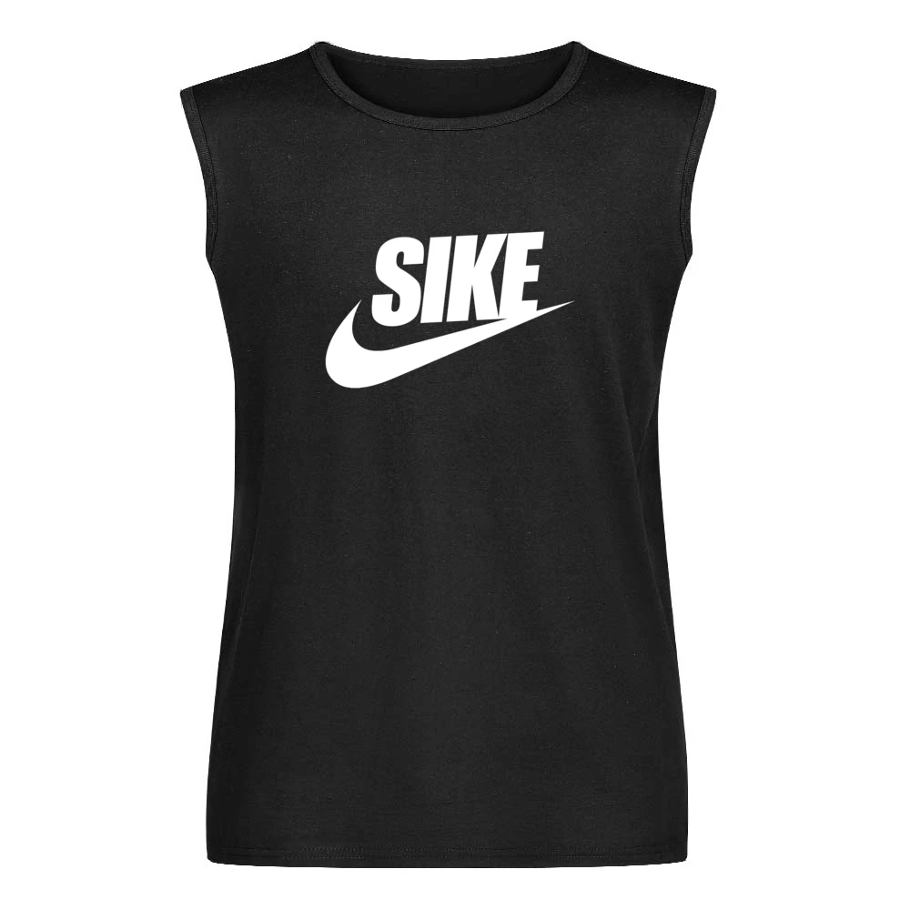 Like Funny Nike Parody Graphic Sports Men Sleeveless T-Shirt
