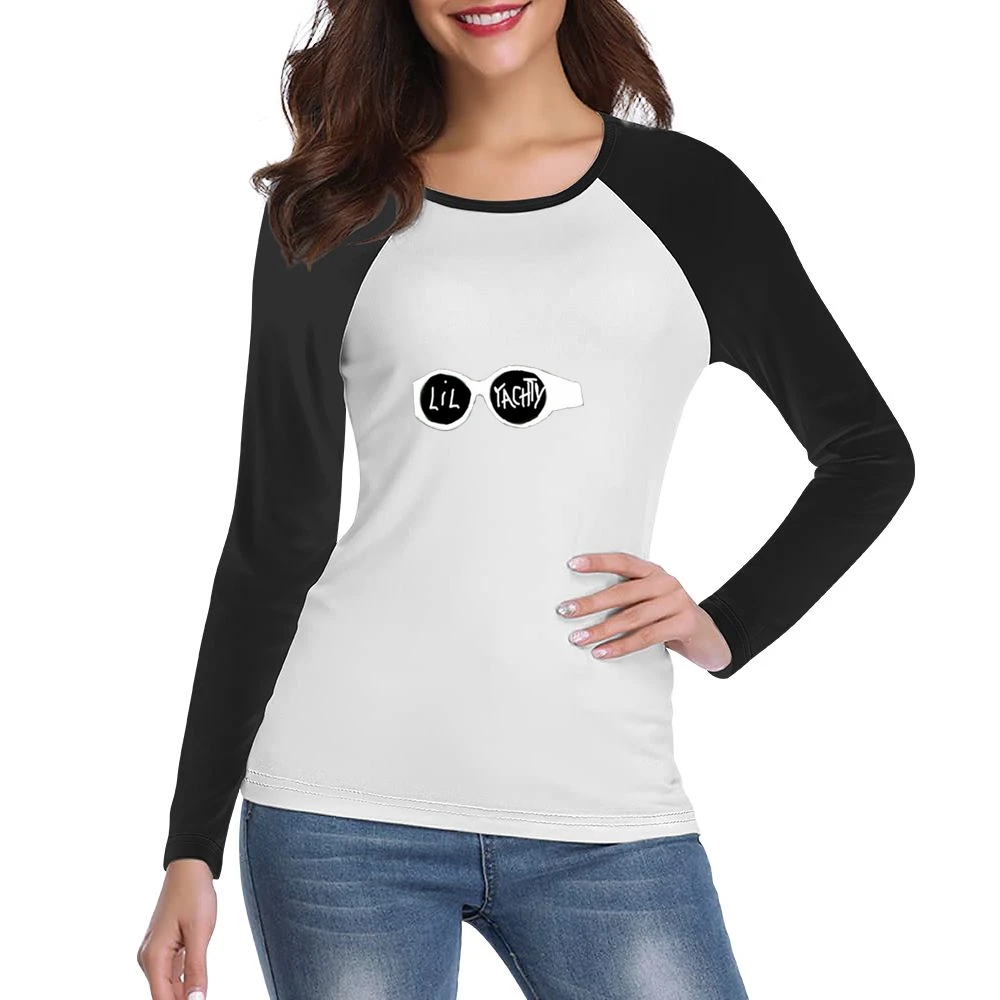 Lil Yatchty Hip Hop Tshirt (all Styles And Colors Available) Women Ladies Long Sleeve T-Shirt
