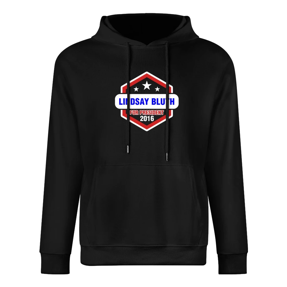 Lindsay Bluth For President 2016 Arrested Development TV Show European Size Men Hoodie