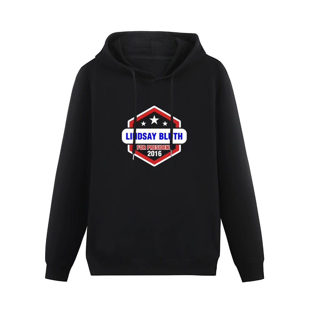 Lindsay Bluth For President 2016 Arrested Development TV Show Men Hoodie Without Pocket