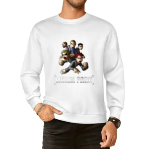 Linkink park member cartoon European Size Pullover Sweater