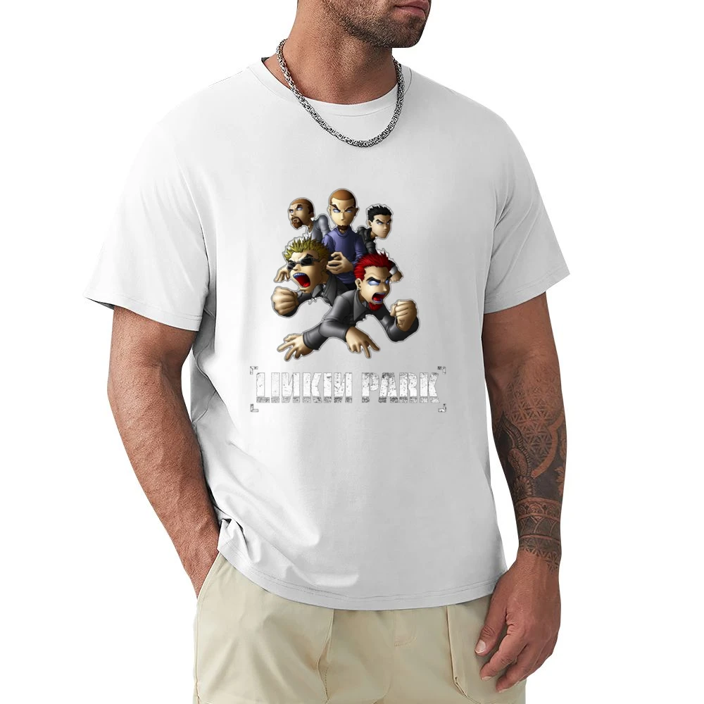 Linkink park member cartoon Premium Men T-shirt