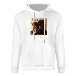 Linx Intuition Album Cover Distressed Image European Size Men Hoodie