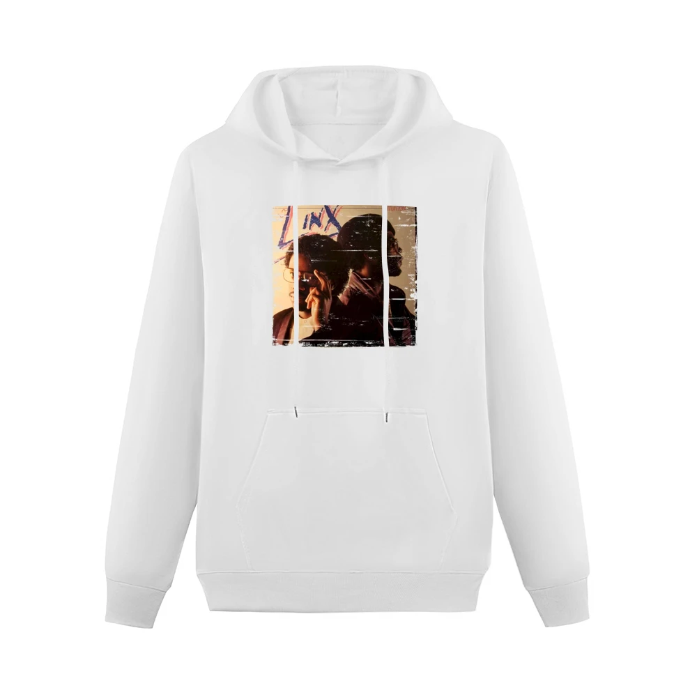 Linx Intuition Album Cover Distressed Image Men Hoodie With Pocket