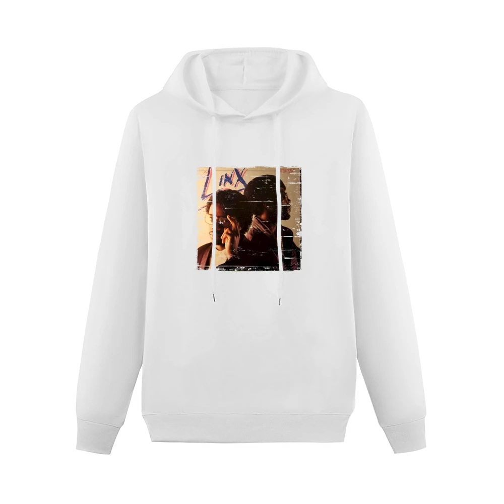 Linx Intuition Album Cover Distressed Image Men Hoodie Without Pocket