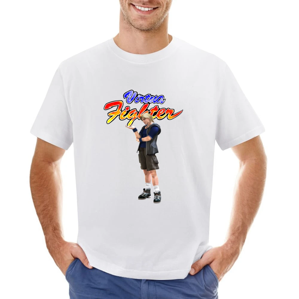 Lion Rafale Virtua Fighter Arcade Fighting Retro Video Game Character Asian Size Men T-Shirt