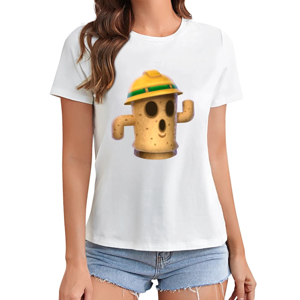 Lloid From Animal Crossing Nintendo Character Video Game Asian Size Women Ladies T-shirt