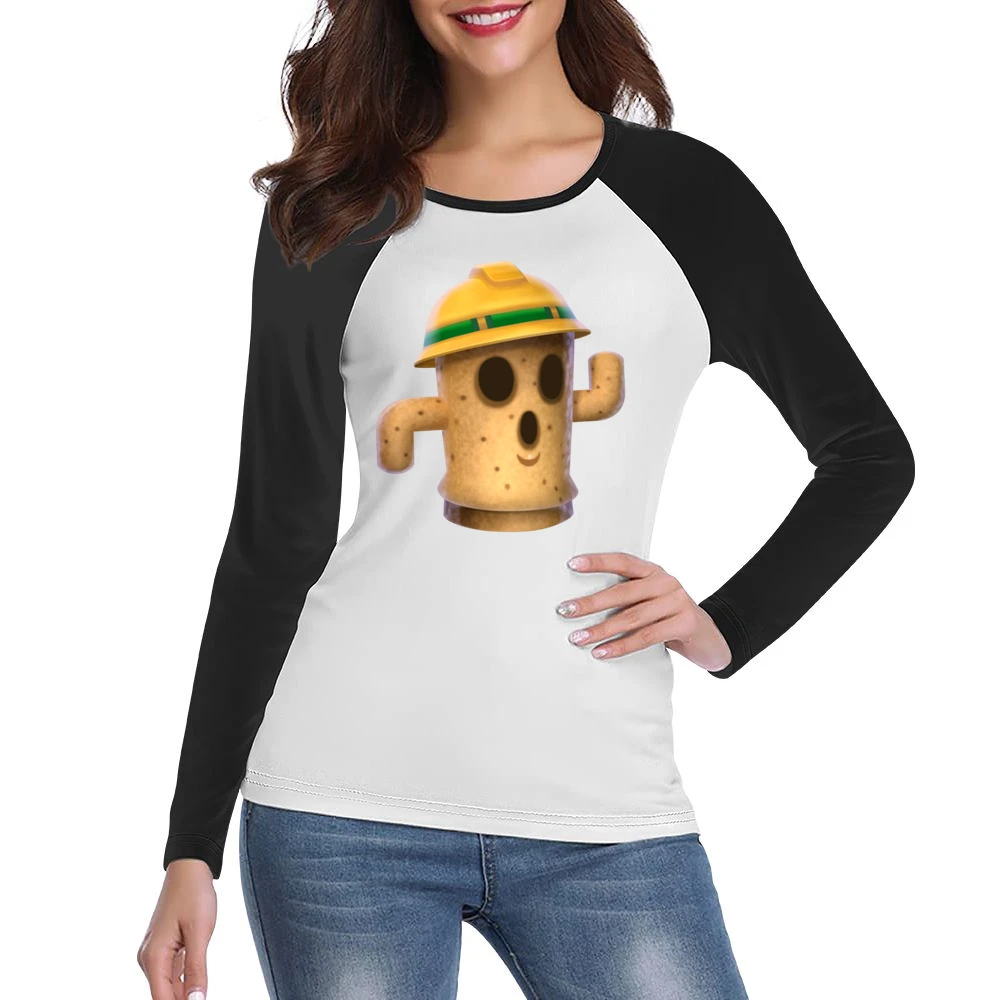 Lloid From Animal Crossing Nintendo Character Video Game Women Ladies Long Sleeve T-Shirt