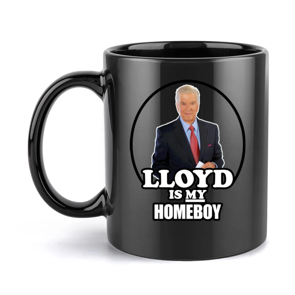 Lloyd Robertson Is My Homeboy Ctv Black Mug