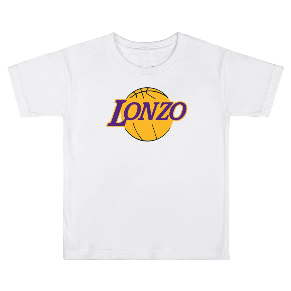 Lonzo Ball Los Angeles Basketball Draft Pick Parody Kids Boys Girls T-Shirt