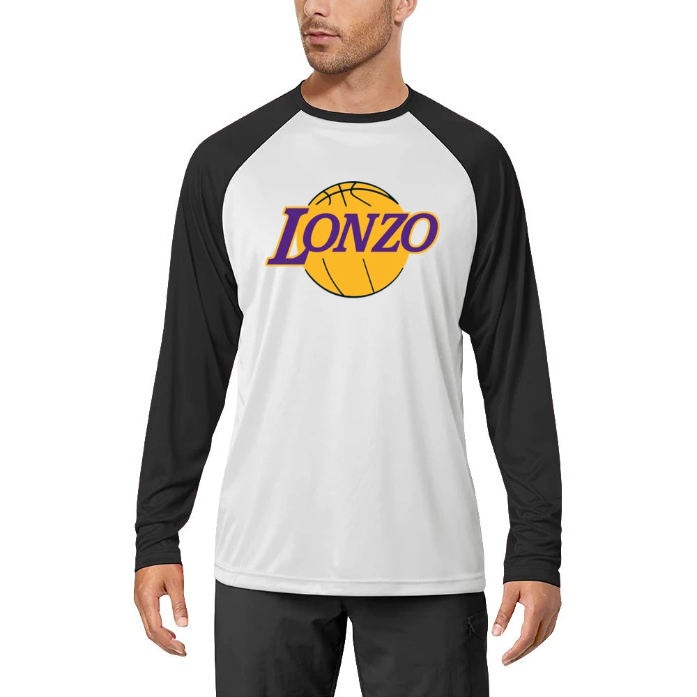 Lonzo Ball Los Angeles Basketball Draft Pick Parody Men Long Sleeve T-Shirt