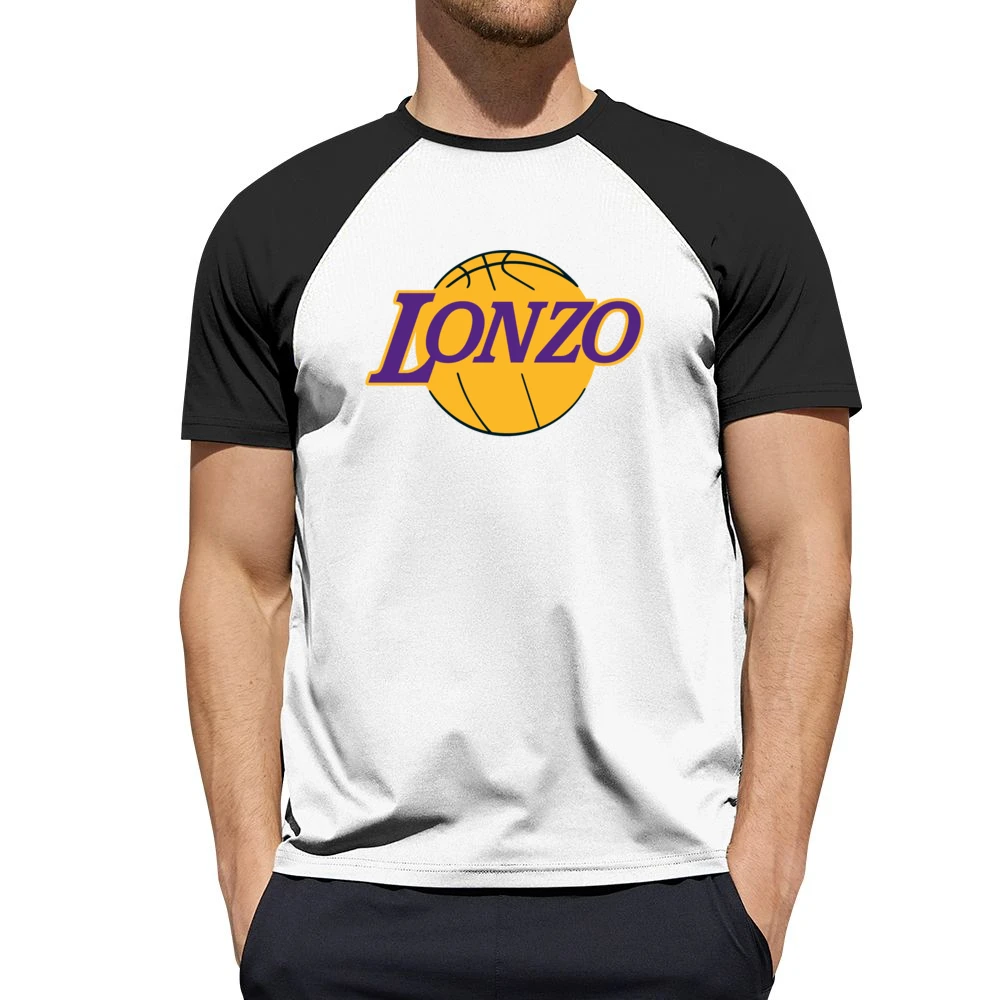Lonzo Ball Los Angeles Basketball Draft Pick Parody Men Short Sleeve T-Shirt