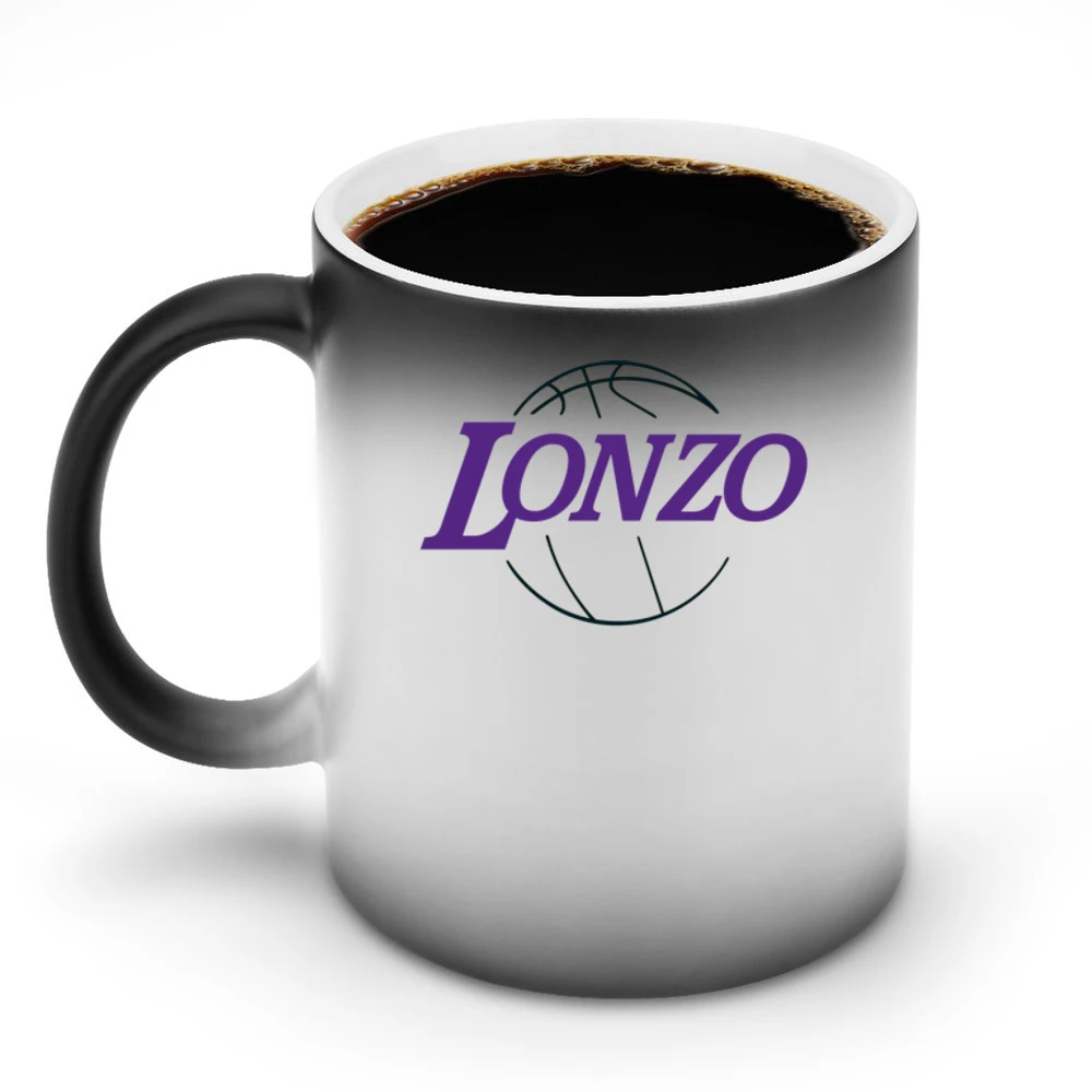 Lonzo Ball Los Angeles Basketball Draft Pick Parody Yellow Discoloration Mug