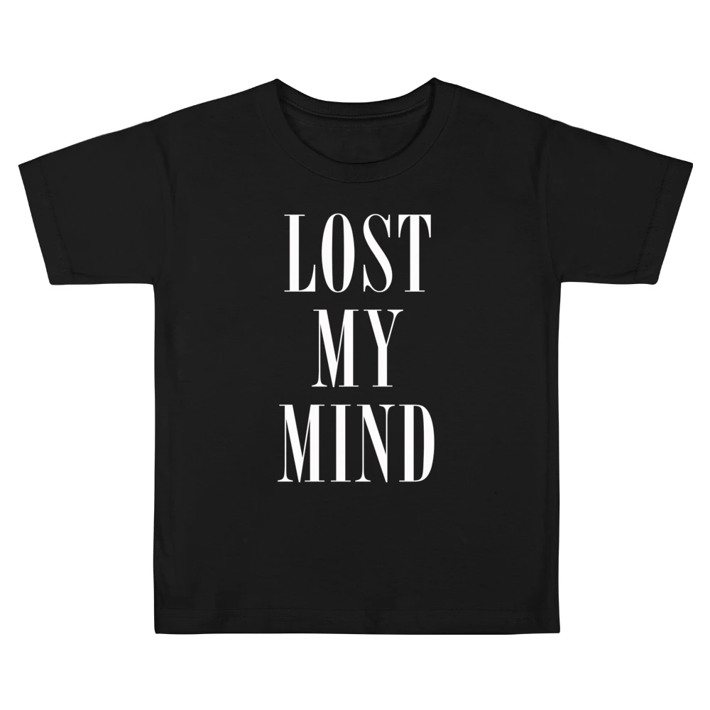Lost My Mind Popular Celebrity Tee Shirt Kids Boys Girls T-Shirt