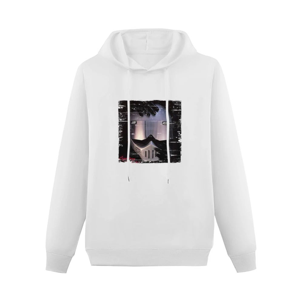 Lou Reed Legendary Hearts Album Cover Distressed Image Men Hoodie Without Pocket