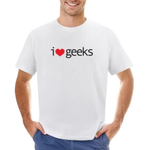 Love - I heart Geek Asian Size Men T-Shirt