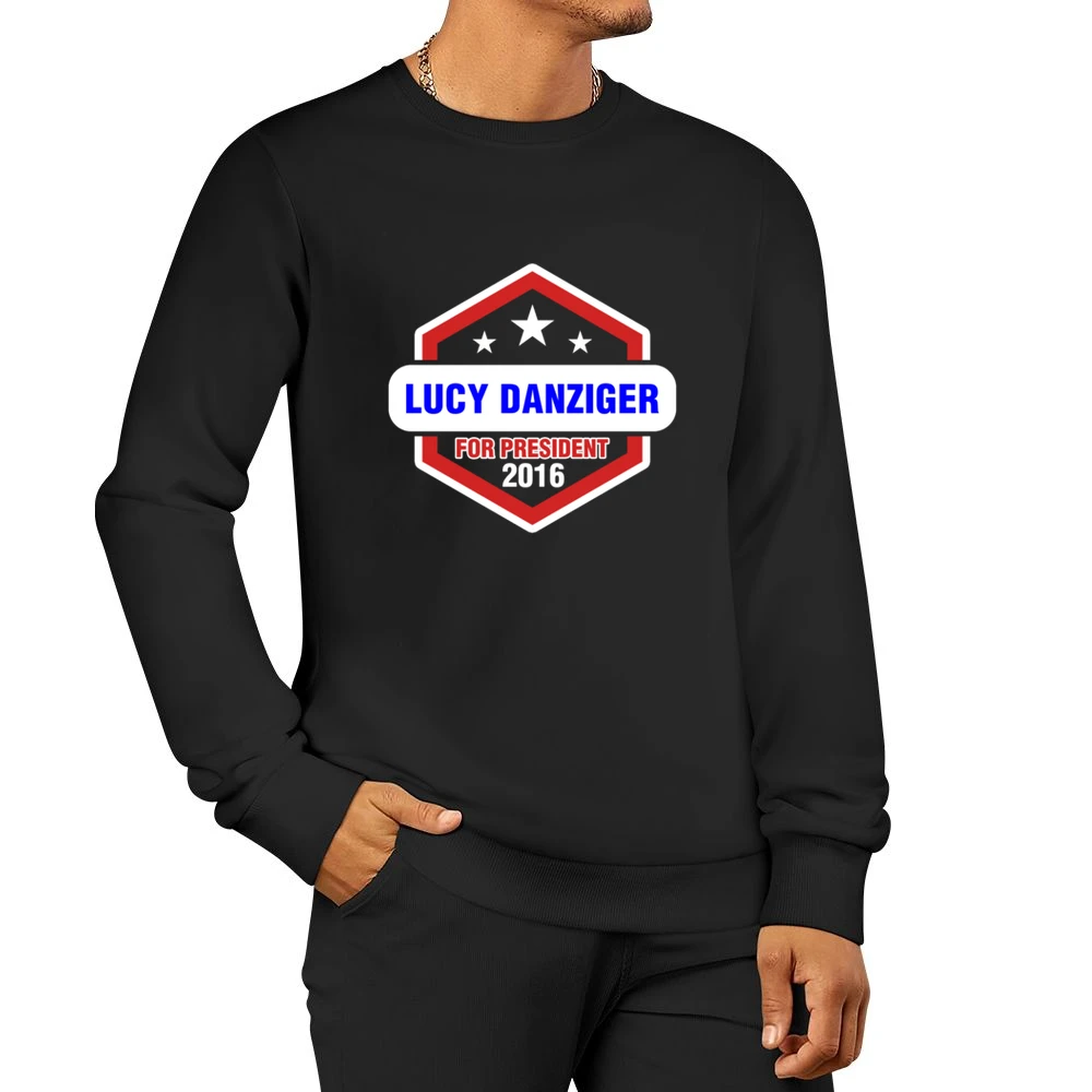 Lucy Danziger For President 2016 Boardwalk Empire TV Show Men Pullover Sweatshirt
