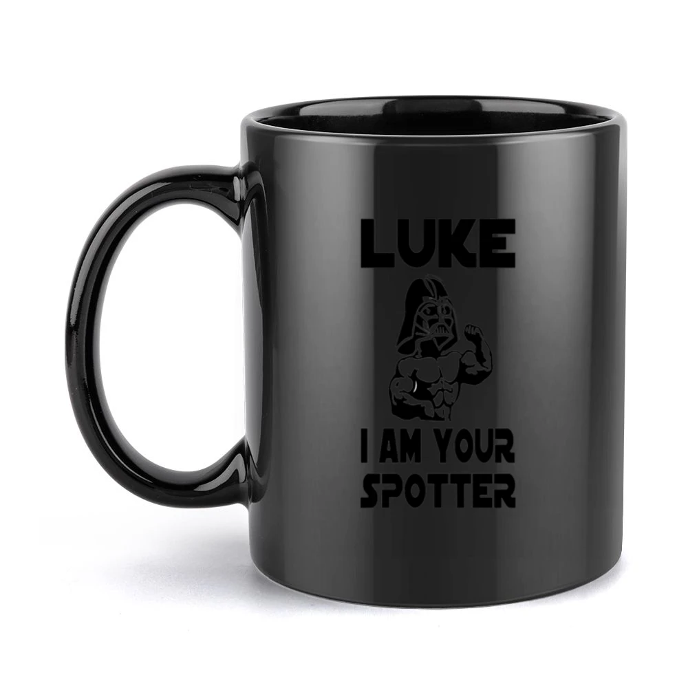 Luke I'm Your Spotter Tshirt Black Mug