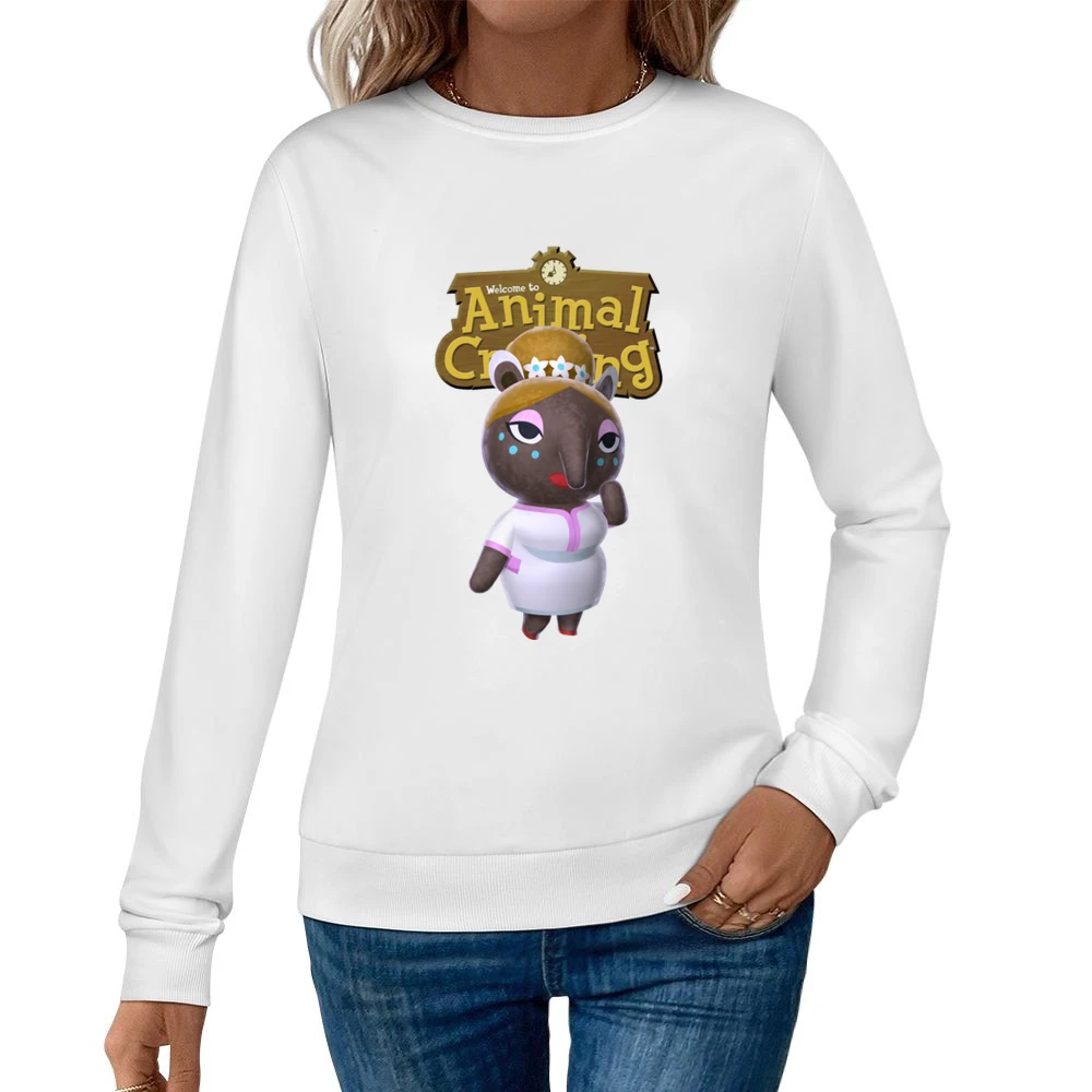 Luna From Animal Crossing Nintendo Video Game Fan Women Pullover Sweatshirt