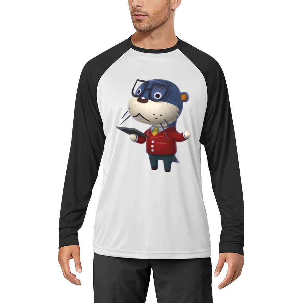 Lyle From Animal Crossing Nintendo Character Video Game Men Long Sleeve T-Shirt