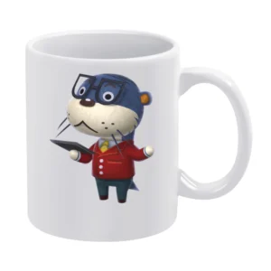 Lyle From Animal Crossing Nintendo Character Video Game White Mug