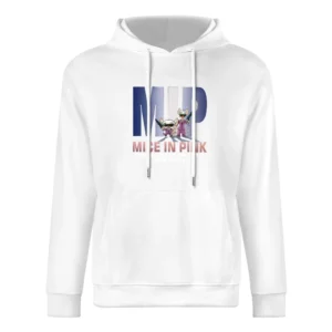 MIP Mice in pink - pinky and the brain MIB men in black parody coming European Size Men Hoodie