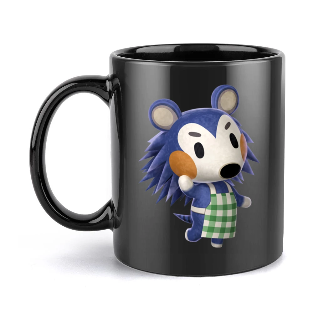Mabel Able From Animal Crossing Nintendo Character Video Game Black Mug
