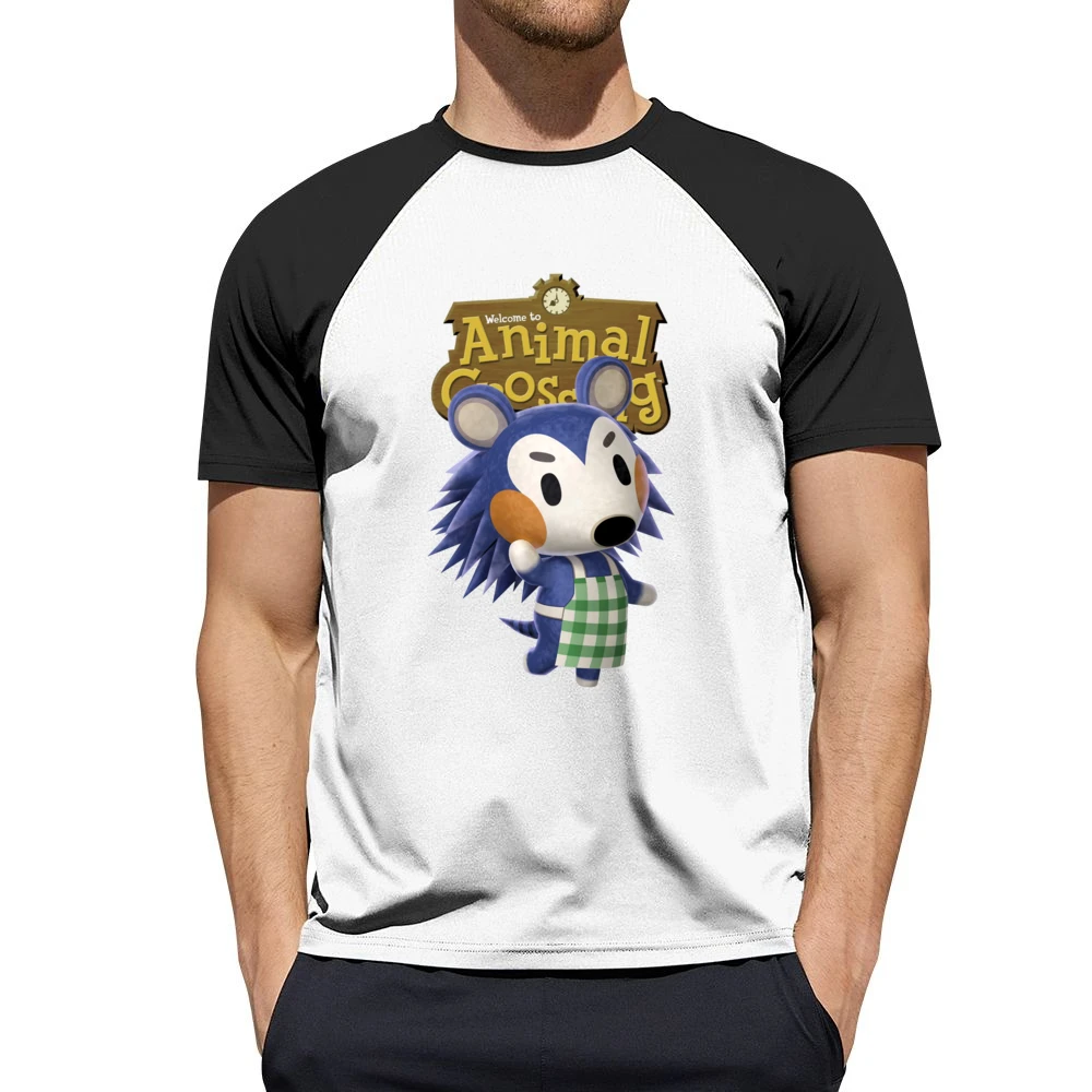 Mabel Able From Animal Crossing Nintendo Video Game Fan Men Short Sleeve T-Shirt