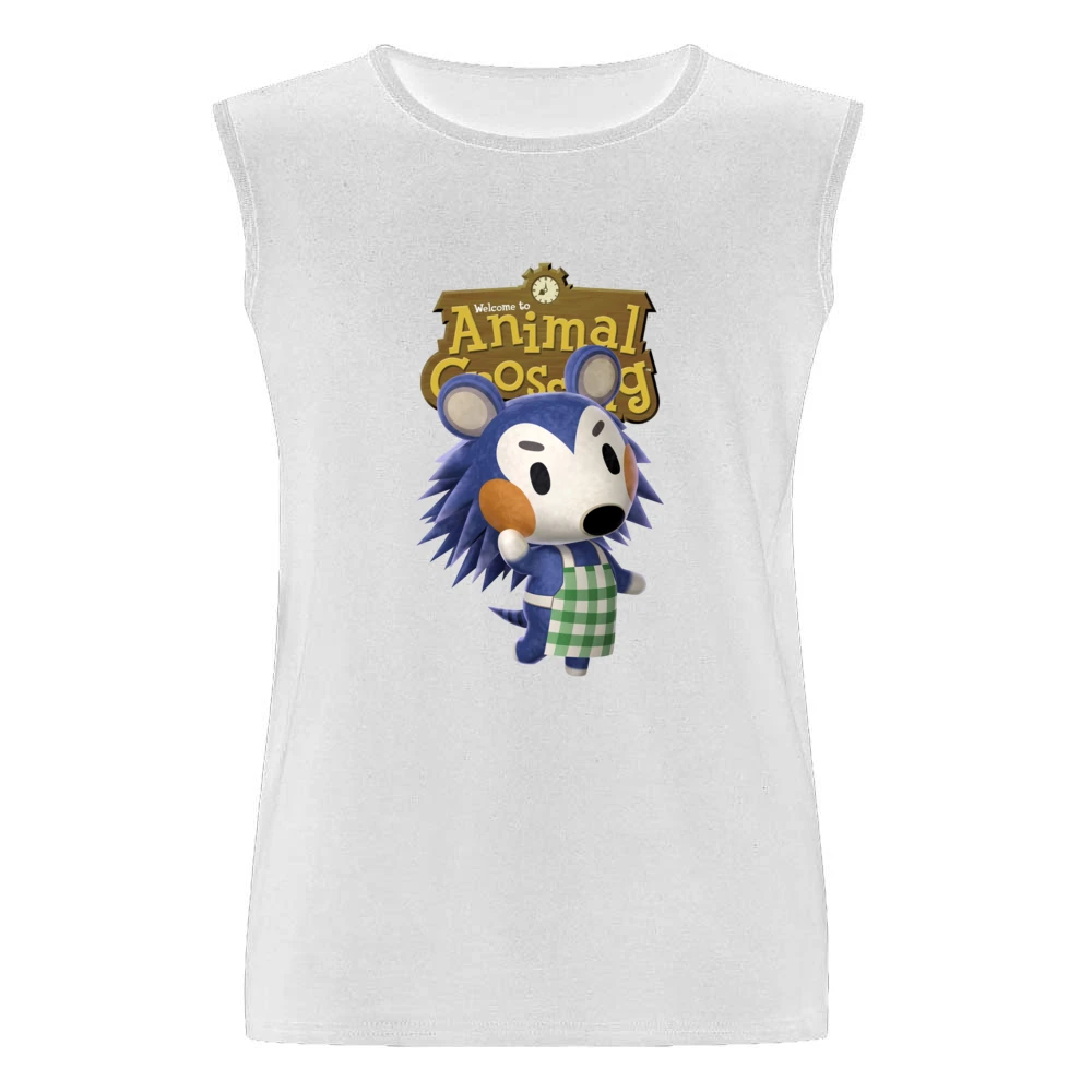 Mabel Able From Animal Crossing Nintendo Video Game Fan Men Sleeveless T-Shirt