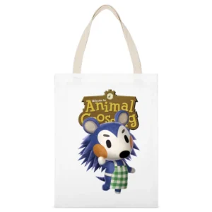 Mabel Able From Animal Crossing Nintendo Video Game Fan White Canvas Tote Shopping Bag