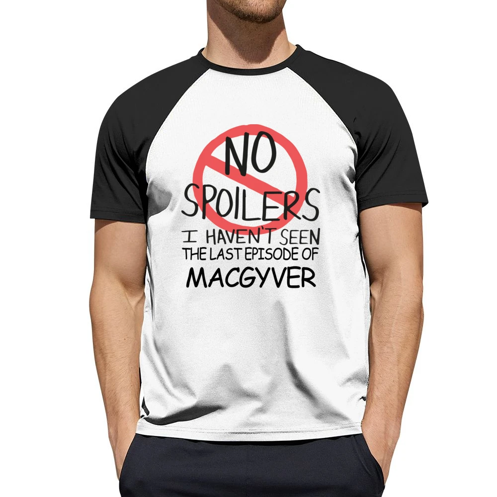 Macgyver No Spoilers Last Episode Tv Funny Men Short Sleeve T-Shirt
