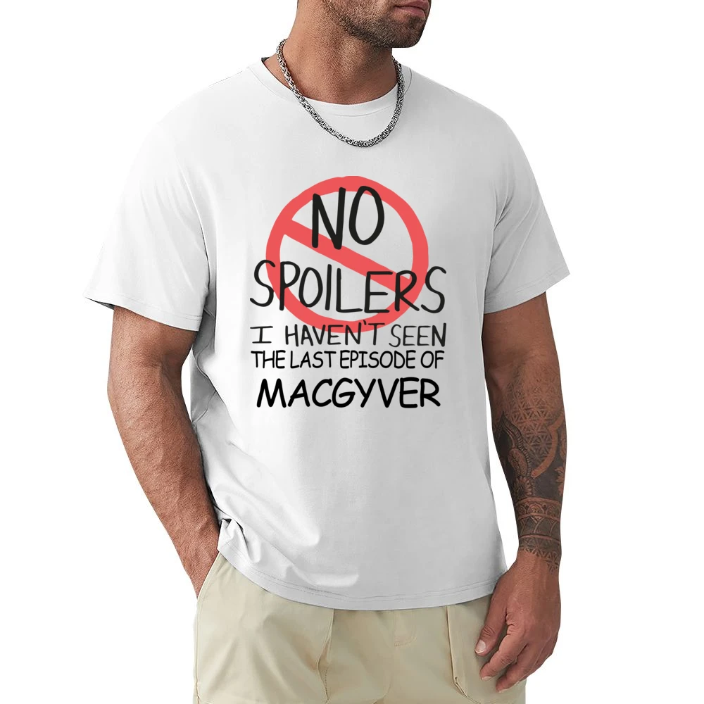 Macgyver No Spoilers Last Episode Tv Funny Premium Men T-shirt