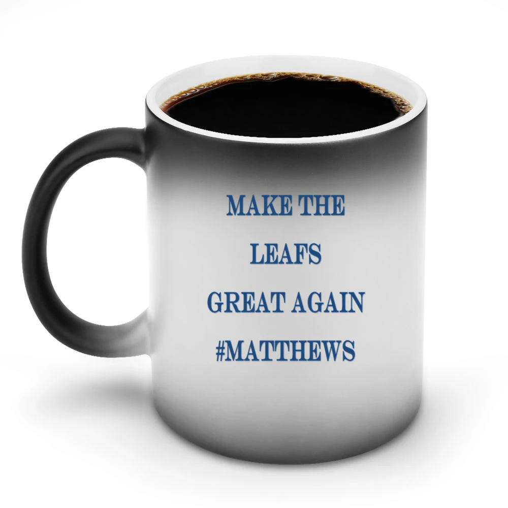 Make The Leafs Great Again #Matthews Tshirt (all colors and styles ava Discoloration Mug