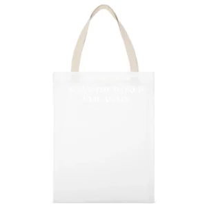 Make The World Evil Again Dr Evil Funny Jimmy Fallon Tonight Show T Sh White Canvas Tote Shopping Bag
