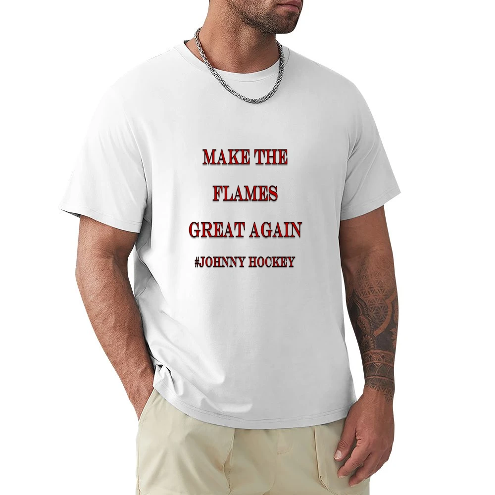 Make the Flames Great Again #Johnny Hockey Tshirt (all styles and colo Premium Men T-shirt