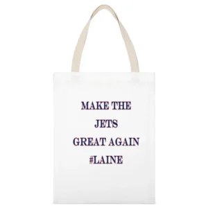 Make the Jets Great Again #Laine Tshirt (all styles and colors availab White Canvas Tote Shopping Bag