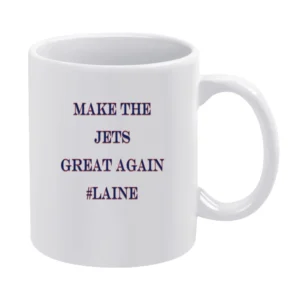 Make the Jets Great Again #Laine Tshirt (all styles and colors availab White Mug