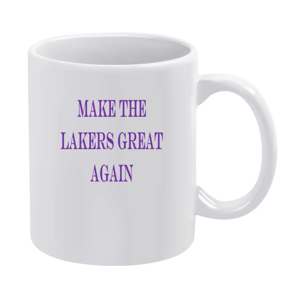 Make the Lakers Great Again Tshirt (all colors and styles available) White Mug