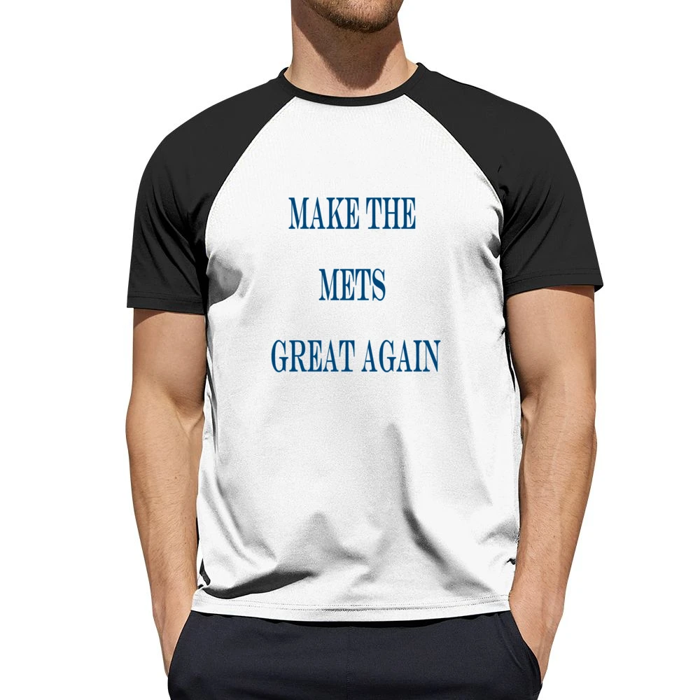 Make the Mets Great Again Tshirt (all colors and styles available) Men Short Sleeve T-Shirt