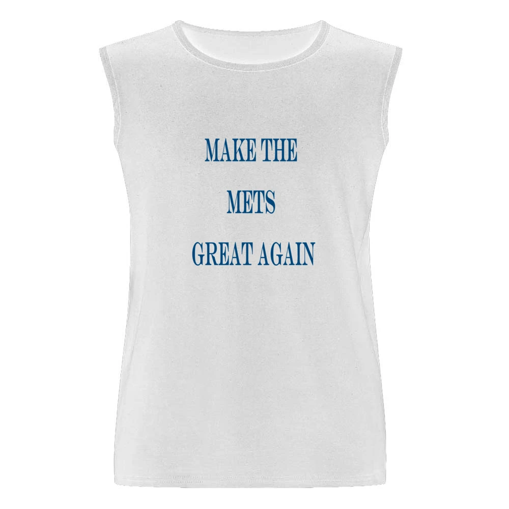 Make the Mets Great Again Tshirt (all colors and styles available) Men Sleeveless T-Shirt