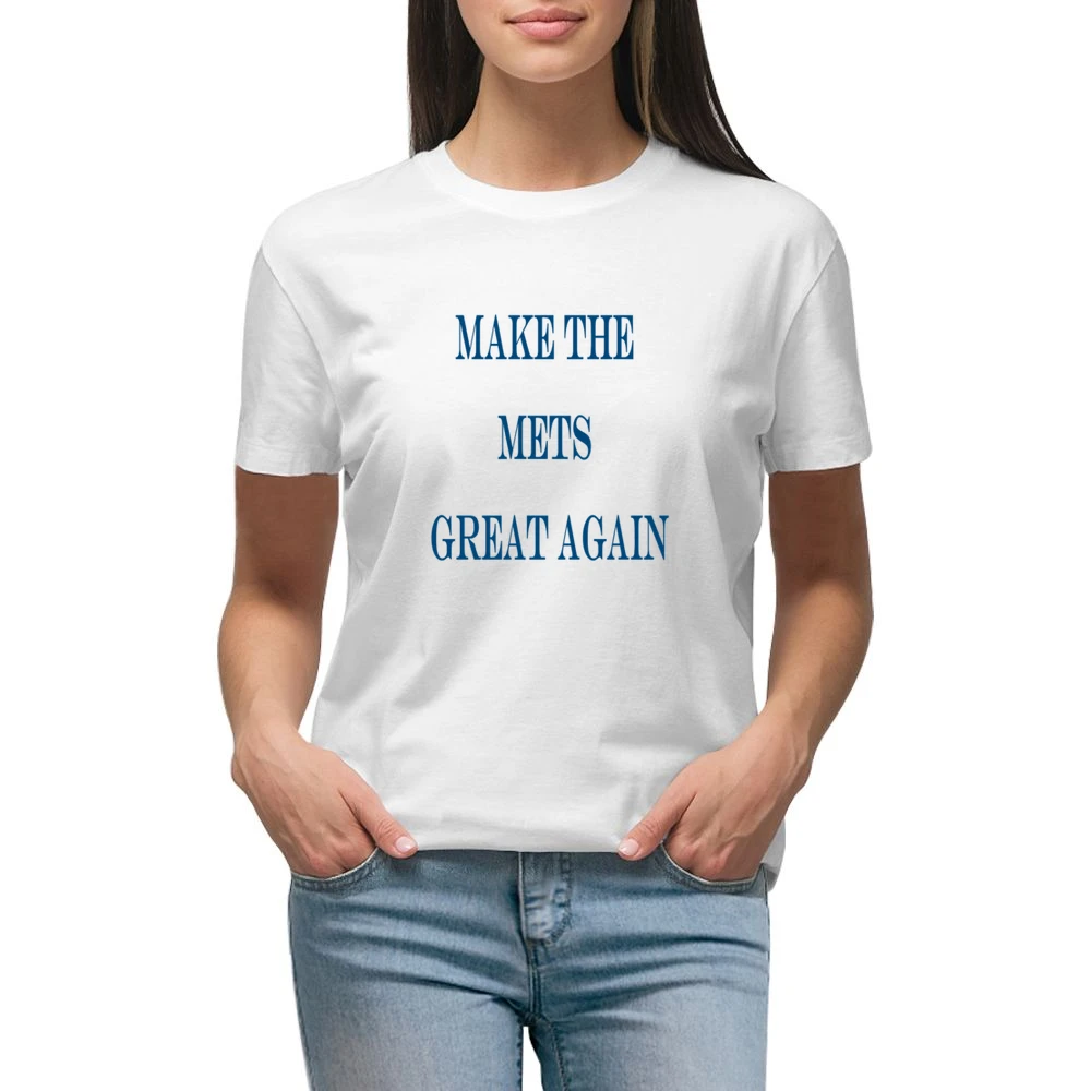 Make the Mets Great Again Tshirt (all colors and styles available) Premium Women Ladies T-shirt