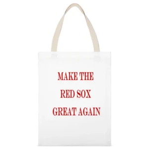 Make the Red Sox Great Again Tshirt (all colors and styles available) White Canvas Tote Shopping Bag