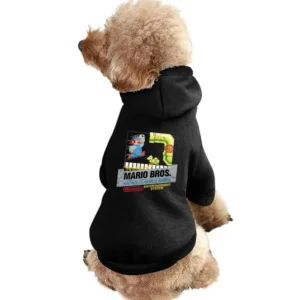 Mario Bros Original Nes Nintendo Old School Retro Video Game Fan Distr Pet Apparel Clothes