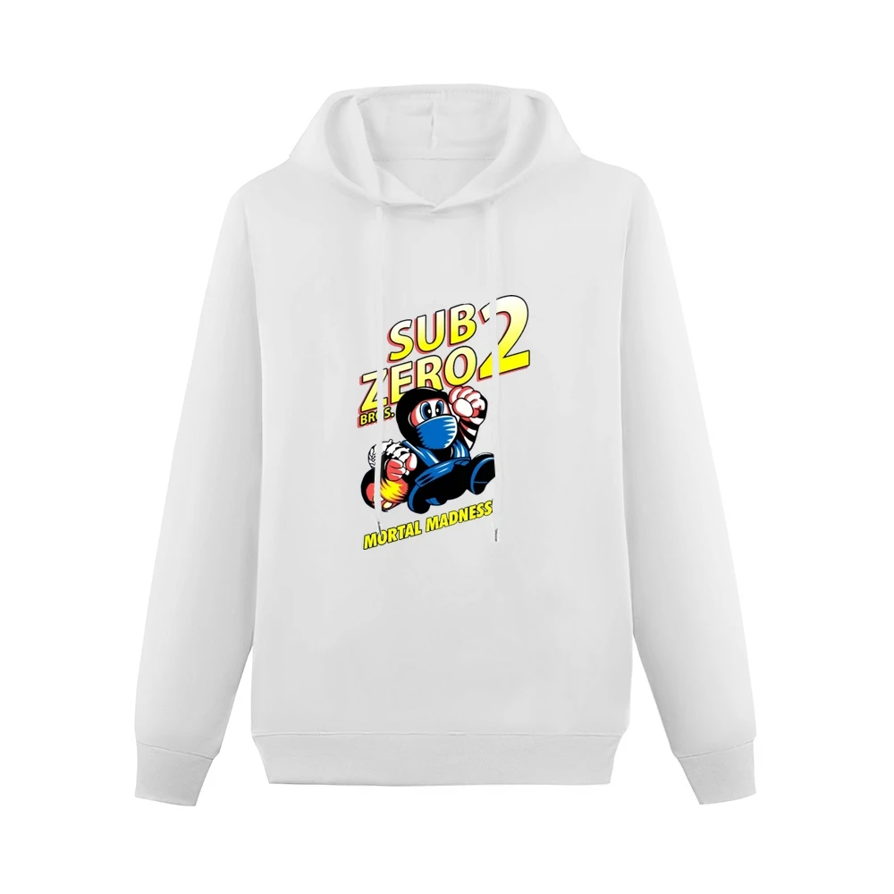 Mario Mortal Madness combat subzero bros funny parody Men Hoodie Without Pocket