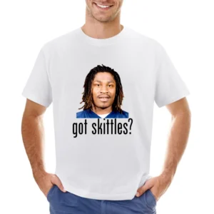 Marshawn Lynch Got Skittles Asian Size Men T-Shirt