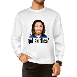 Marshawn Lynch Got Skittles European Size Pullover Sweater