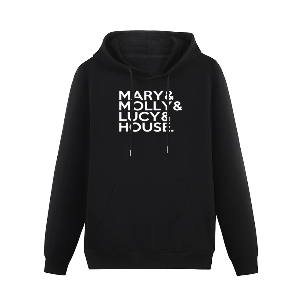 Mary And Molly And Lucy And House EDM Party Drugs Men Hoodie With Pocket