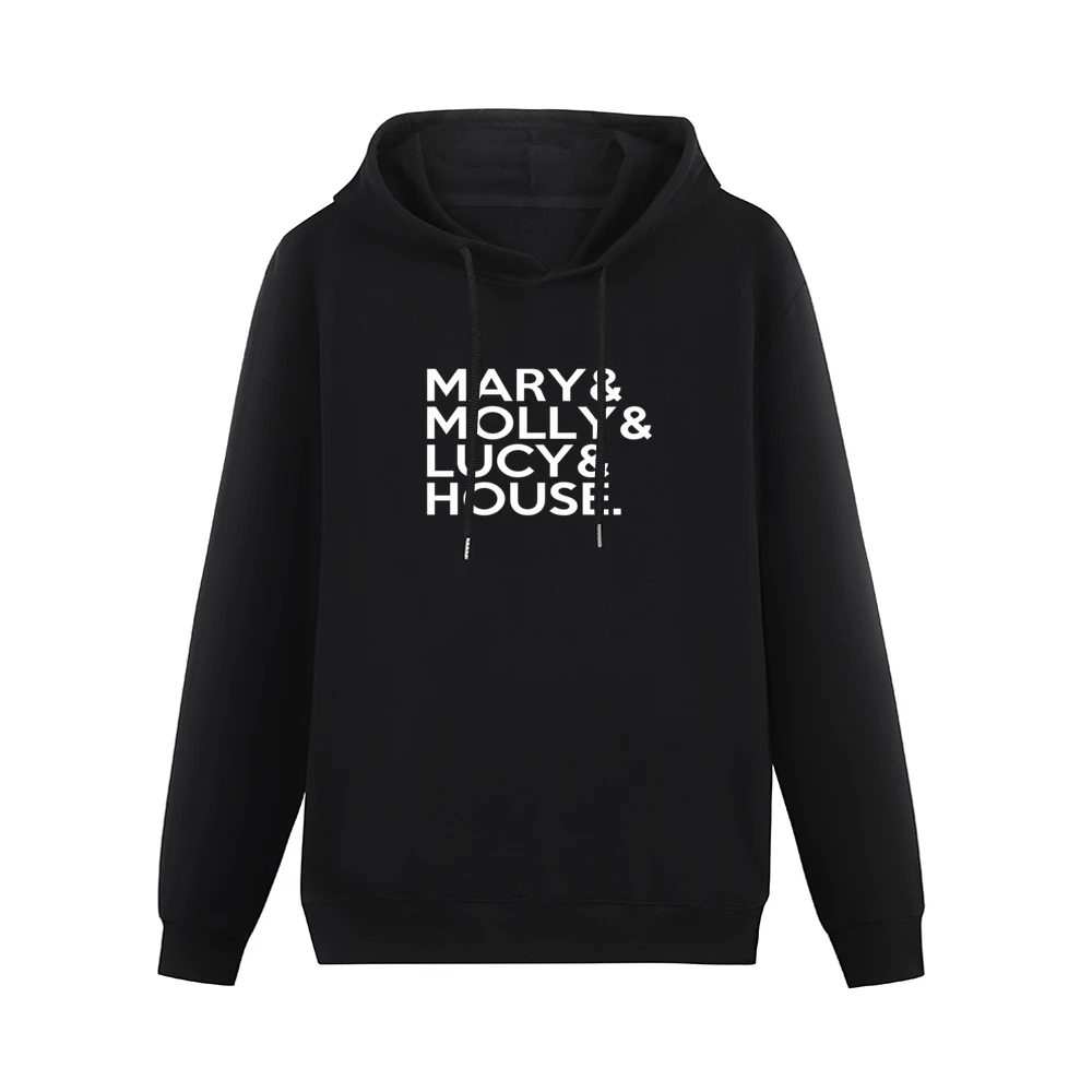 Mary And Molly And Lucy And House EDM Party Drugs Men Hoodie Without Pocket