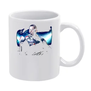 Mass Effect 2 Video Game White Mug