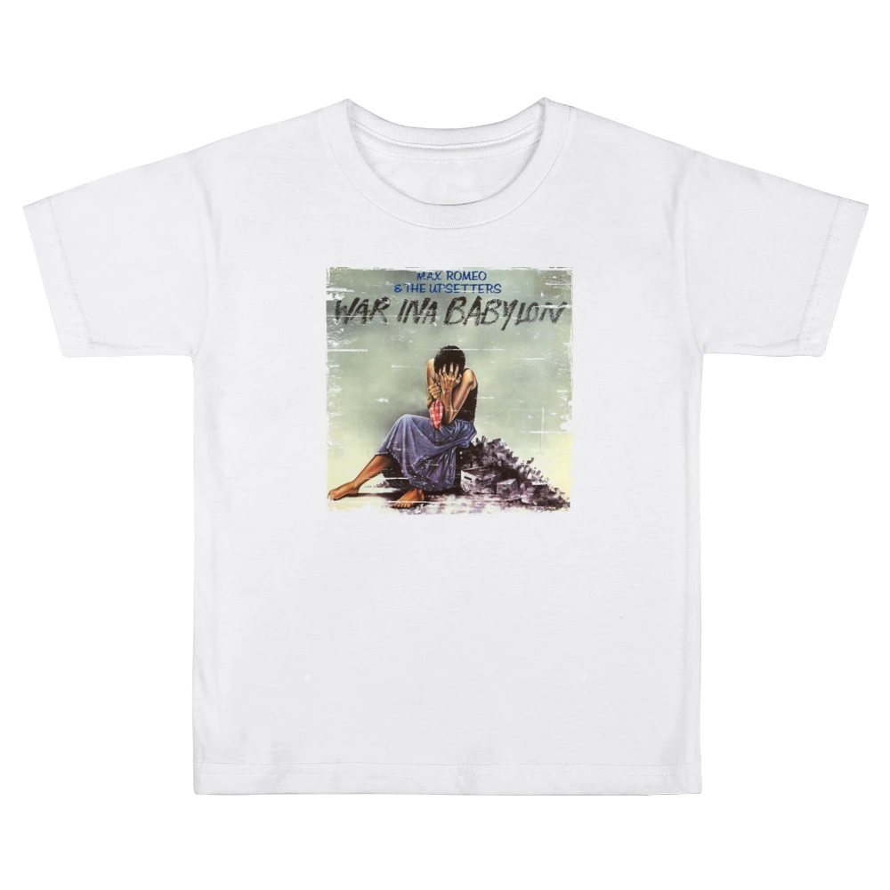 Max Romeo War In A Babylon Album Cover Distressed Image Kids Boys Girls T-Shirt